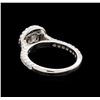Image 3 : 1.16ctw Diamond Ring - 14KT White Gold