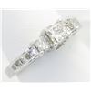 Image 9 : 1.00ctw Diamond Ring - 14KT White Gold