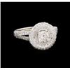 Image 1 : 1.72ctw Diamond Ring - 18KT White Gold