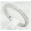 Image 5 : Tacori 0.25ctw Diamond Ring - Platinum