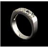 Image 1 : 1.00ctw Diamond Ring - 14KT White Gold