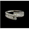 Image 3 : 1.00ctw Diamond Ring - 14KT White Gold