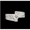 Image 2 : 1.71ctw Diamond Ring - 14KT White Gold