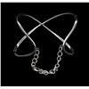 Image 2 : 1.50ctw Diamond Bangle Bracelet - 14KT White Gold
