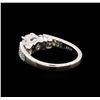 Image 3 : 1.25ctw Diamond Ring - 18KT White Gold
