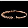 Image 3 : 0.75ctw Diamond Bracelet - 14KT Rose Gold