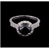 Image 2 : 2.80ctw Black Diamond Ring - 14KT White Gold