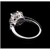 Image 3 : 2.80ctw Black Diamond Ring - 14KT White Gold