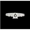 Image 1 : EGL USA Cert 1.39ctw Diamond Ring - 18KT White Gold