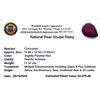 Image 2 : 21.32ctw Pear Ruby Parcel