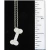 Image 7 : 0.25ctw Diamond Pendant With Chain - Platinum