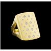 Image 1 : 0.68ctw Diamond Ring - 14KT Yellow Gold