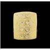 Image 2 : 0.68ctw Diamond Ring - 14KT Yellow Gold