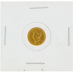 1852 $1 T-1 XF Gold Coin