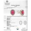 Image 3 : 9.77ct Ruby and Diamond Ring - 14KT Yellow Gold