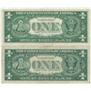 Image 2 : 1957 $1 Silver Certificate Currency Lot of 2