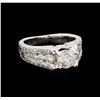 Image 1 : 1.87ctw Diamond Ring - 18KT White Gold