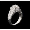 Image 4 : 1.87ctw Diamond Ring - 18KT White Gold