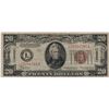 Image 1 : 1934 $20 Hawaii Federal Reserve Note Currency