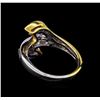 Image 3 : Crayola 2.20ctw Pink Amethyst and White Sapphire Ring - .925 Silver