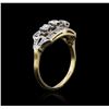 Image 3 : 14KT Yellow Gold 0.50ctw Diamond Ring