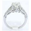 Image 9 : EGL Cert 1.57ctw Diamond Ring - 14KT White Gold