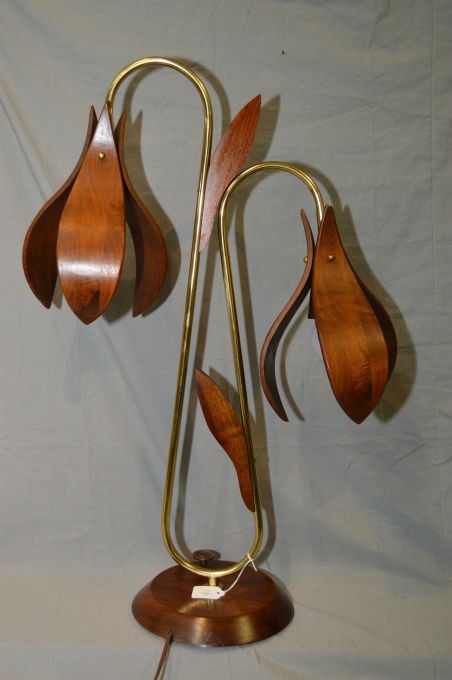 mid century tulip lamp