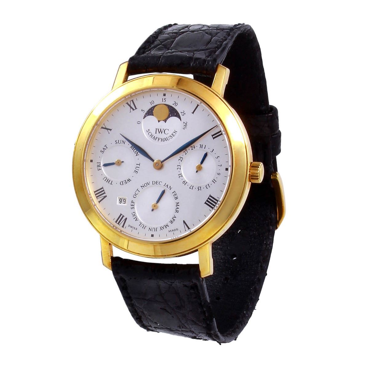 IWC Ref 2050 Portofino Romana Perpetual Calendar Watch With Moon 
