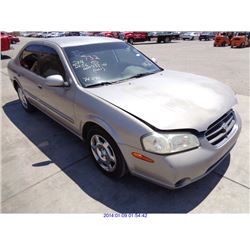 2001 - NISSAN MAXIMA
