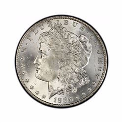 1886 $1 Morgan Silver Dollar AU
