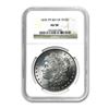 Image 1 : 1878 Rev of 79 $1 Morgan Silver Dollar 7 Tail Feather - NGC AU58