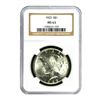 Image 1 : 1923 $1 Peace Silver Dollar - NGC MS63