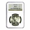Image 1 : 1923-D $1 Peace Silver Dollar - NGC MS63