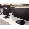 Image 1 : LOT OF 16 HP 22'' LCD FLATSCREEN MONITOR WITH V/H ROTATION AND INTEGRATED USB HUB