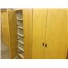 Image 2 : MAPLE 6' X 6' DOUBLE DOOR PERSONAL STORAGE CABINET