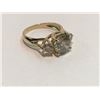 Image 2 : 14KT GOLD CHAMPAGNE DIAMOND 2.12CT WITH 2 WHITE SHOULDER DIAMONDS 0.62CT. REPLACEMENT