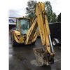 Image 2 : 2001 KOMATSU UTILITY WB 150 FRONT END LOADER, YELLOW, VIN # F10209