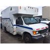 Image 2 : 2005 FORD ECONOLINE UTILITY VAN, WHITE, VIN # 1FDXE45S65HA17519