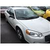 Image 2 : 2005 CHRYSLER SEBRING, 4 DOOR SEDAN, WHITE, VIN # 1C3EL56R5SN585186