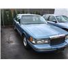 Image 2 : 1993 LINCOLN TOWNCAR, 4 DOOR SEDAN, BLUE, VIN # 1LNLM81W5PY731498