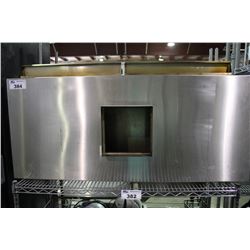 STAINLESS STEEL TOASTER FUME HOOD