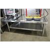 Image 1 : 50" STAINLESS STEEL EQUIPMENT STAND