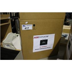 BOX OF HIKVISION DS-1002HMI-S MOBILE DVR BACK UP DEVICES