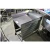 Image 1 : STAINLESS STEEL MOBILE TRAY CART