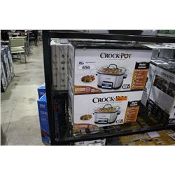 PAIR OF CROCK POT MULTI COOKERS