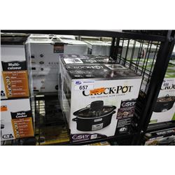 PAIR OF CROCK POT ISTIR COOKERS