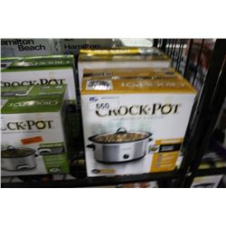 PAIR OF CROCK POT CLASSIC SLOW COOKERS