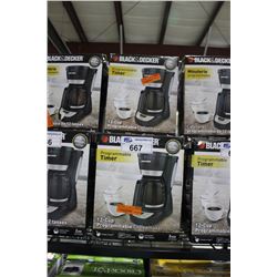 3 BLACK & DECKER COFFEE MAKERS