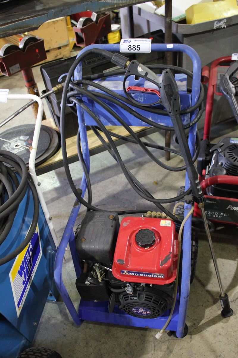 MITSUBISHI 6HP GAS POWERED PRESSURE WASHER Able Auctions Mitsubishi 6hp gas powered pressure washer able auctions
