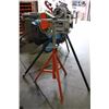 Image 3 : RIDGID 1215 PIPE THREADER ON STAND WITH RIDGID PIPE SUPPORT STAND